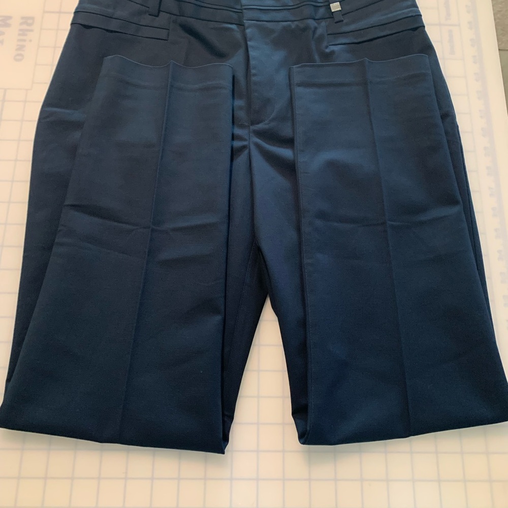 Calvin Klein Womens Slacks, Color: Midnight Blue, Size: 10